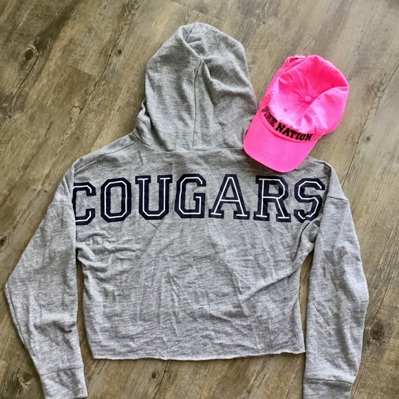 Victoria's Secret PINK Campus Half-Zip Hoodie - Picture 2 of 6